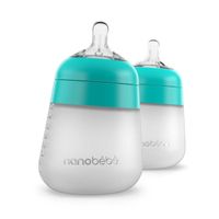 Nanobébé Flexy Silicone Bottle - Teal  